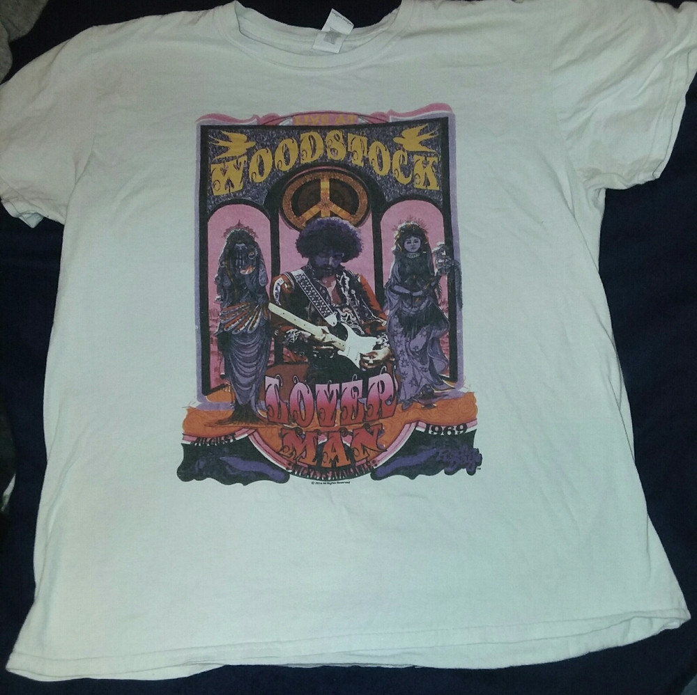 Jimi Hendrix tee Woodstock